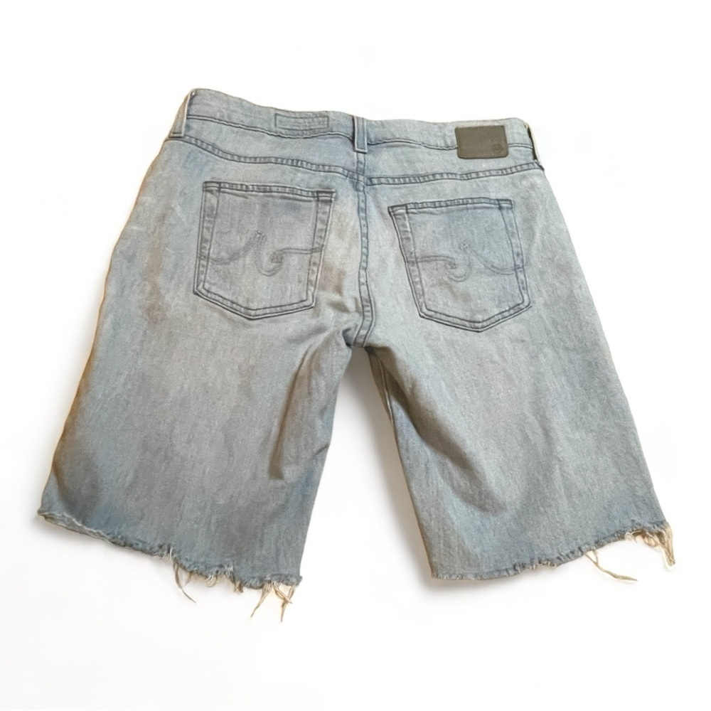 AG Denim Nikki Mid Rise Relaxed Cutoff Skinny Jean Shorts size 28 Woman’s Summer - Picture 3 of 11